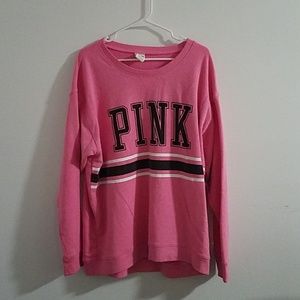 PINK Long Sleeve Shirt, Size Large